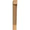 Ekena Millwork Traditional Block Smooth Bracket, Western Red Cedar, 3 1/2"W x 18"D x 26"H BKT04X18X26TRA05SWR - alternate 3